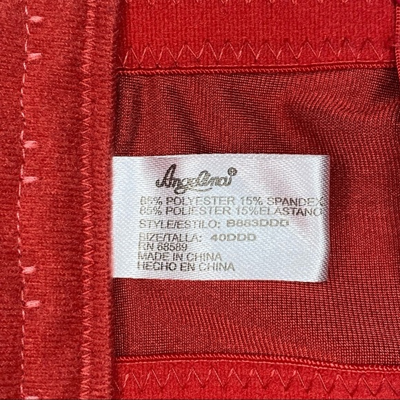 Bundle of 4 Angelina Wired Back-Smoothing Plus Size Bras with Convertible Straps - Picture 2 of 14